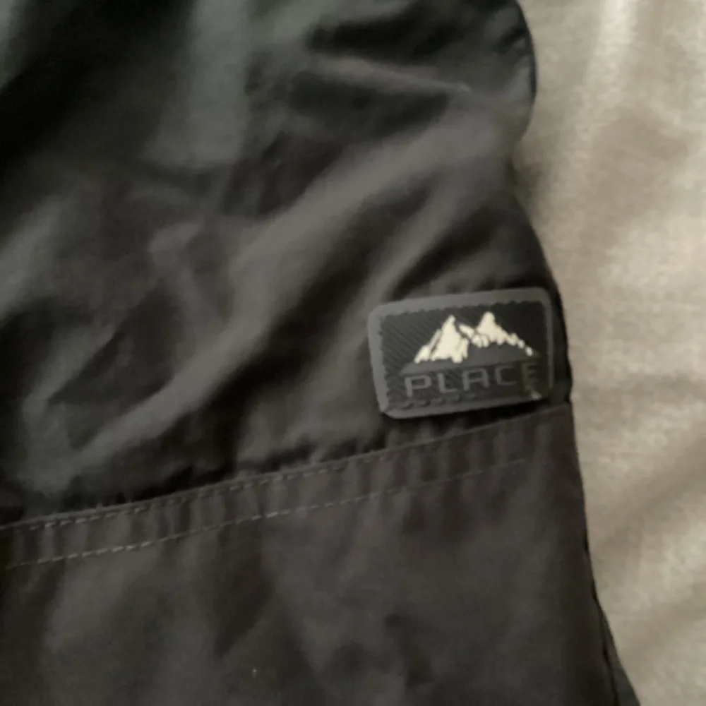 Toddler Boy Girl Snow Pants 12 Months Bib Lined Gray Winter Baby